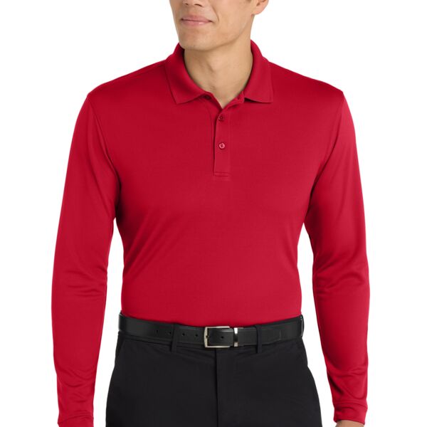 ® Dry Zone ® UV Micro Mesh Long Sleeve Polo Thumbnail