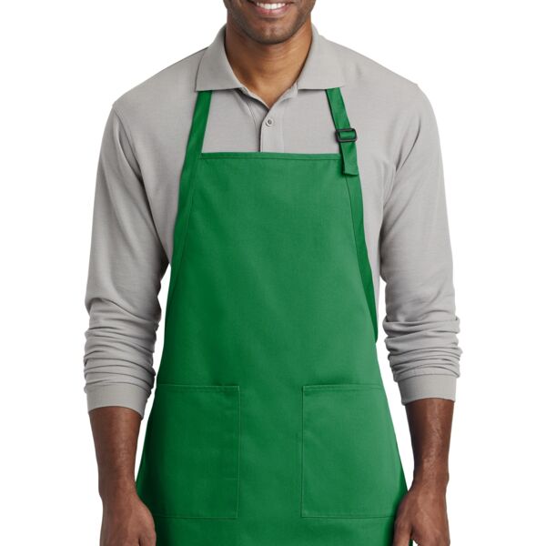 ® Full Length Two Pocket Bib Apron Thumbnail